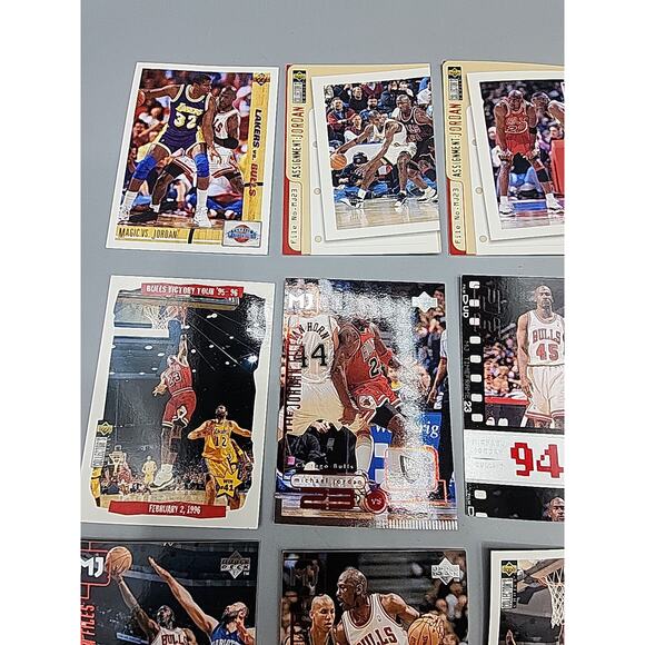Michael Jordan Lot of 12 Trading Cards Variety Classic HOF Basketball Golf - Picture 4 of 12